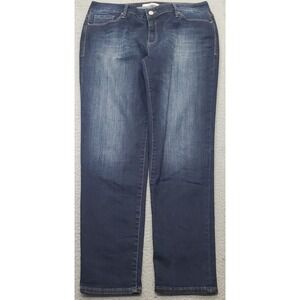Mavi ADA Boyfriend Jeans Womens 33x29 Blue Denim Dark Wash Stretch Straight Leg
